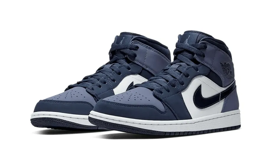 Jordan 1 Mid Obsidian Sanded Purple