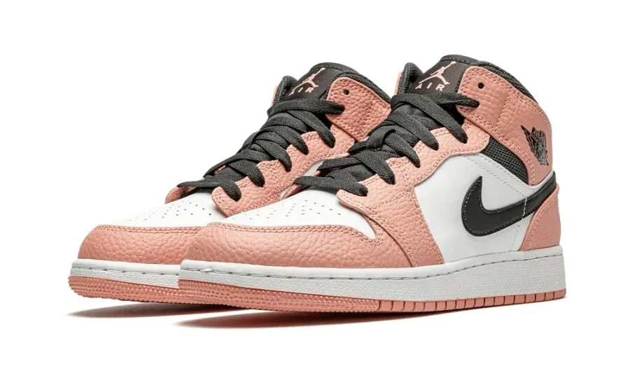 Jordan 1 Mid Pink Quartz (GS)