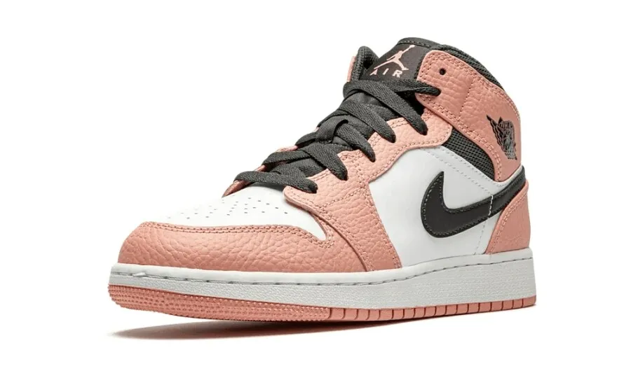 Jordan 1 Mid Pink Quartz (GS)