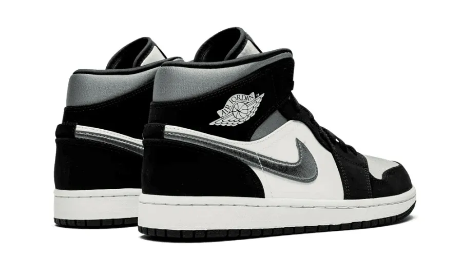 Jordan 1 Mid Satin Grey Toe