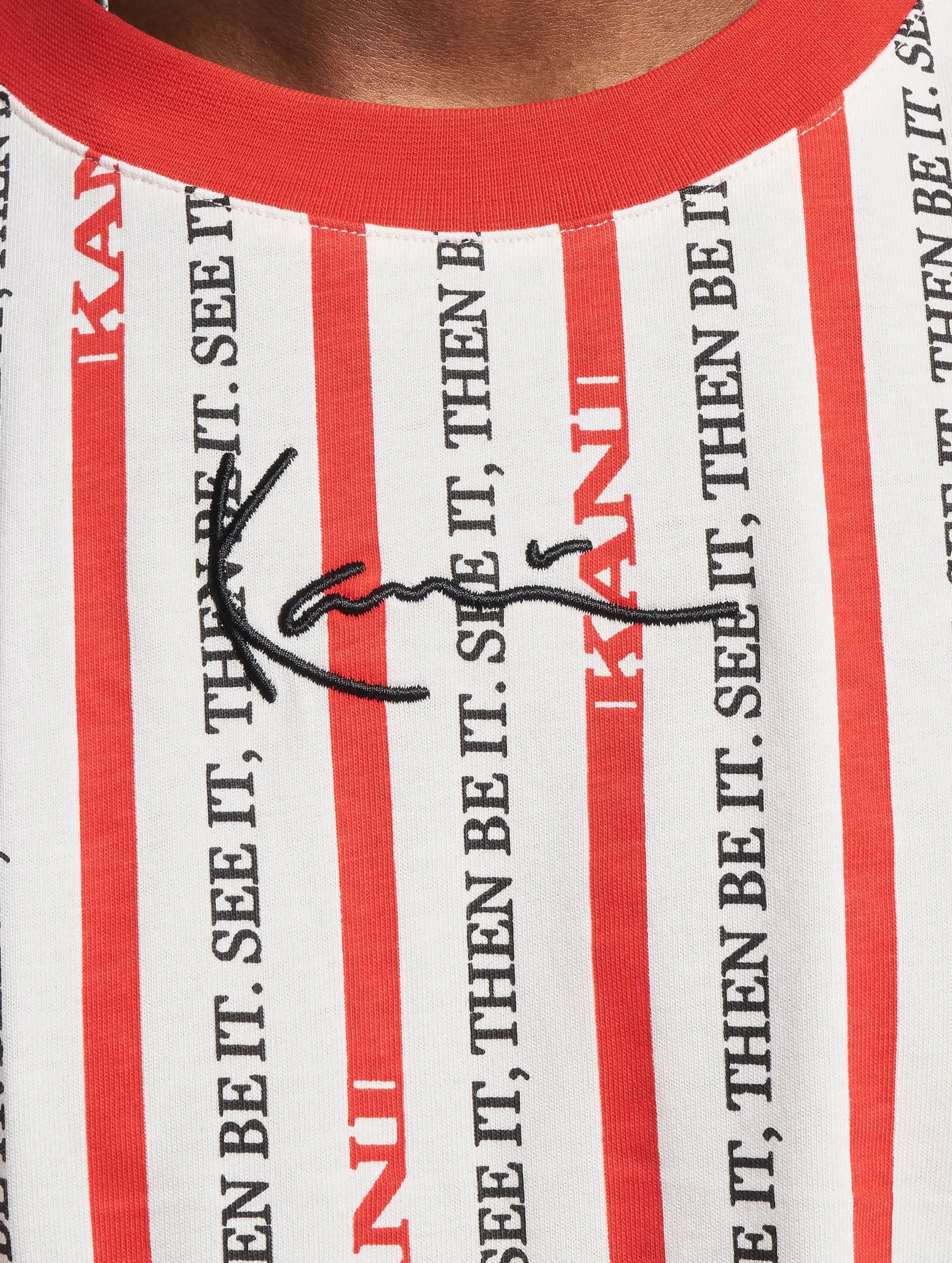 KK Small Signature Logo Stripe