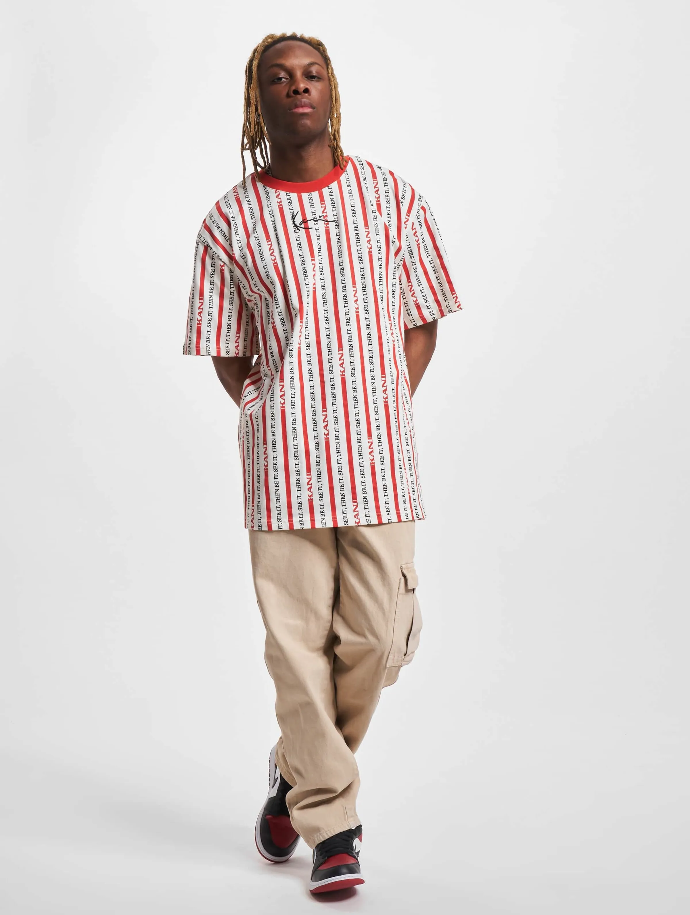 KK Small Signature Logo Stripe