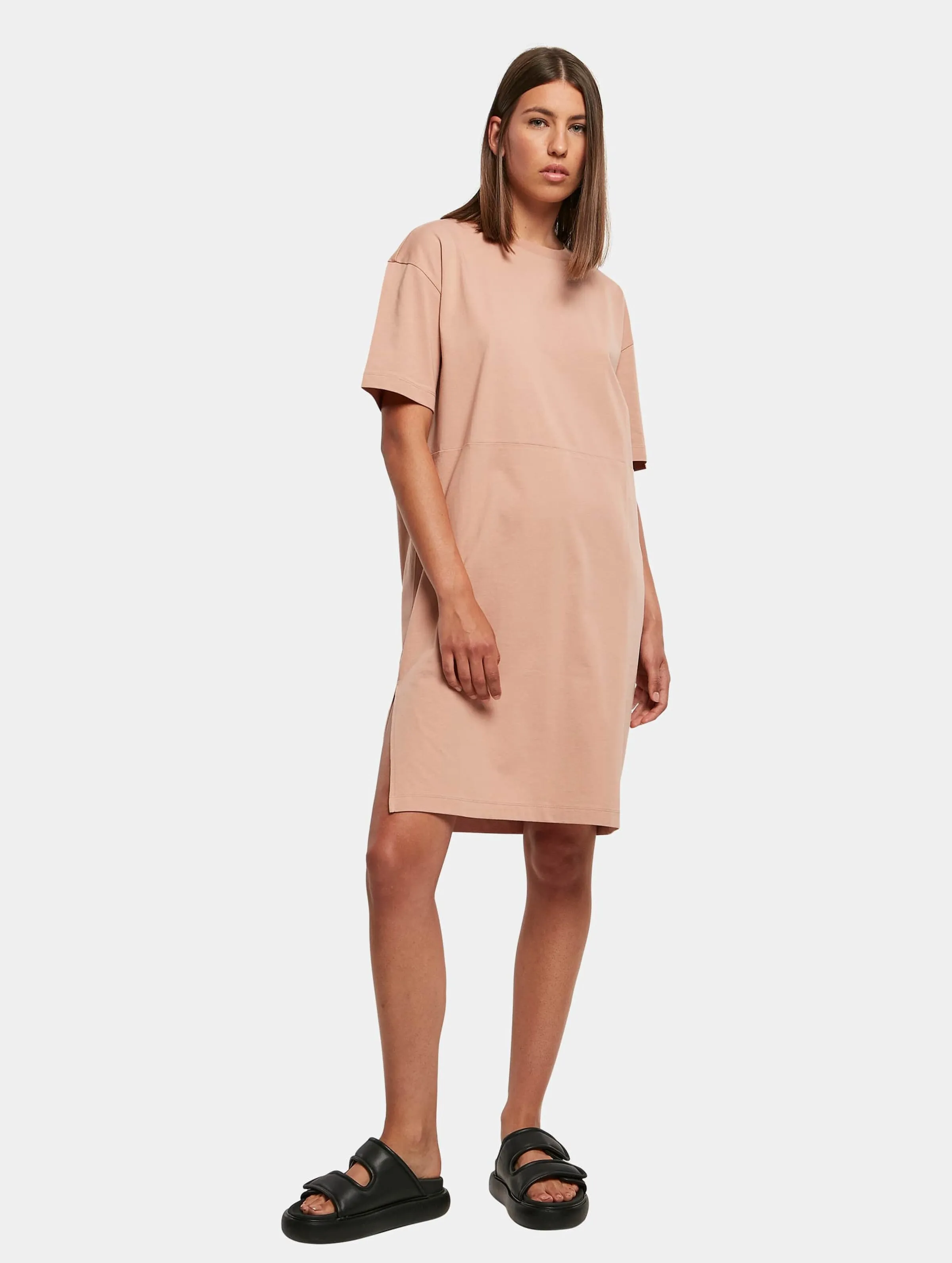 Ladies Organic Oversized Slit Tee