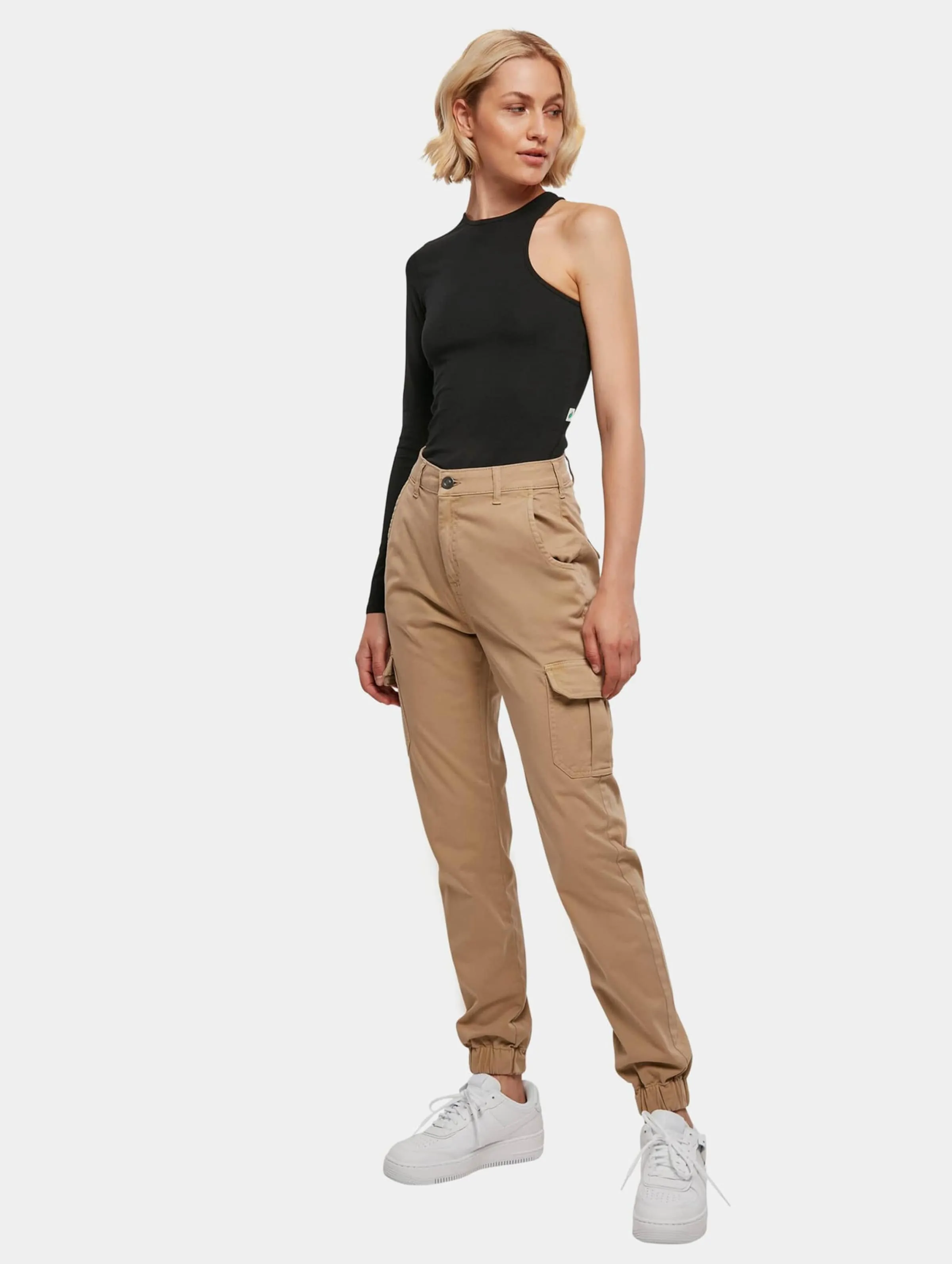 Ladies Organic Stretch Asymmetric