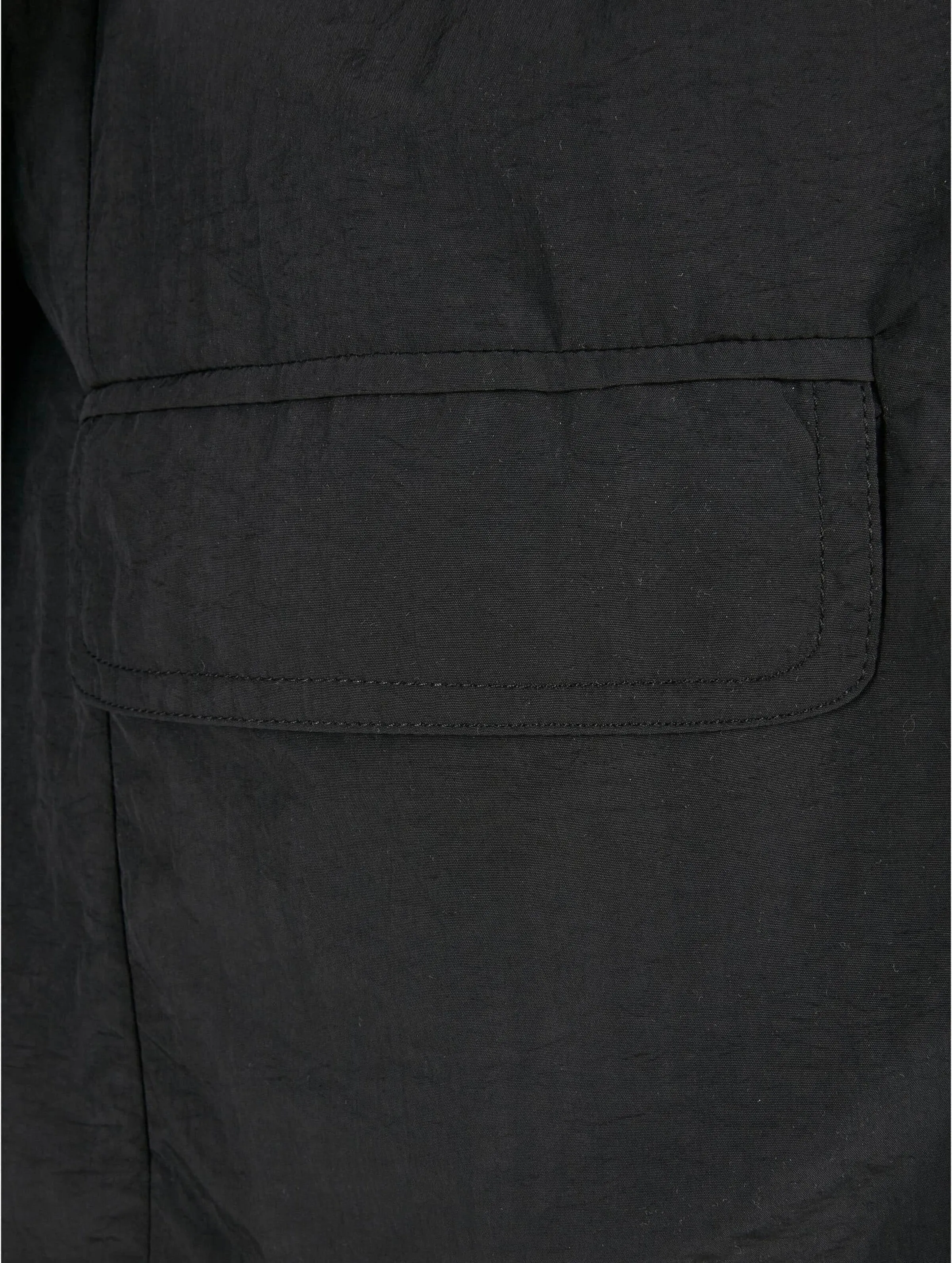 Ladies Oversized Crinkle Nylon