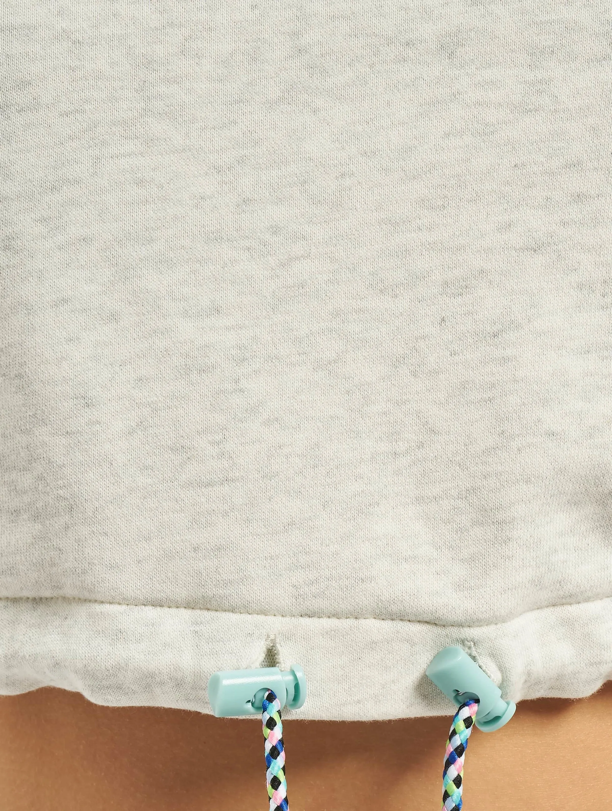 Ladies Oversized Cropped Crewneck