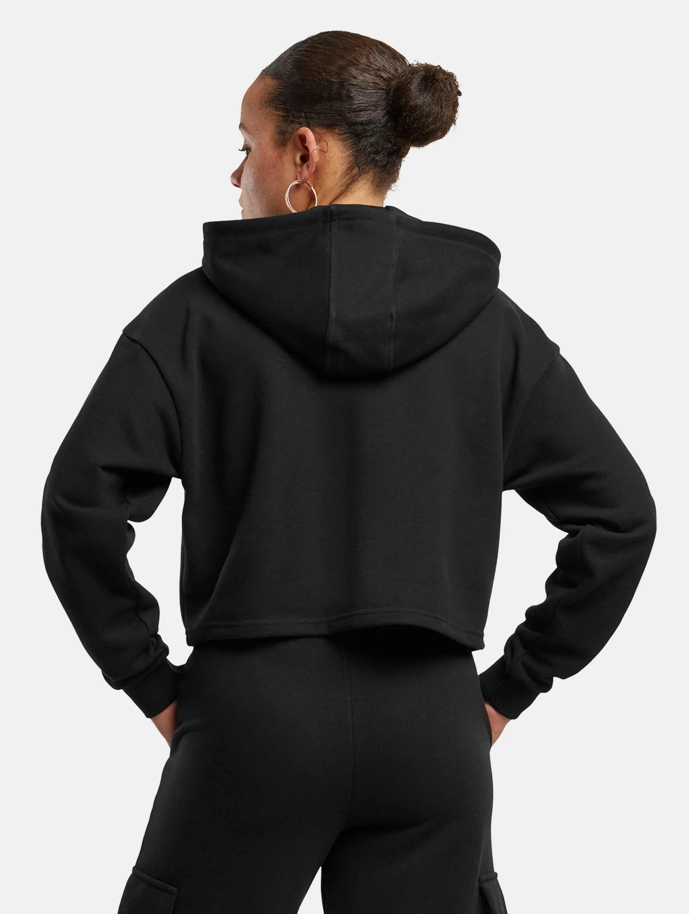 Ladies Oversized Cropped Light Terry 