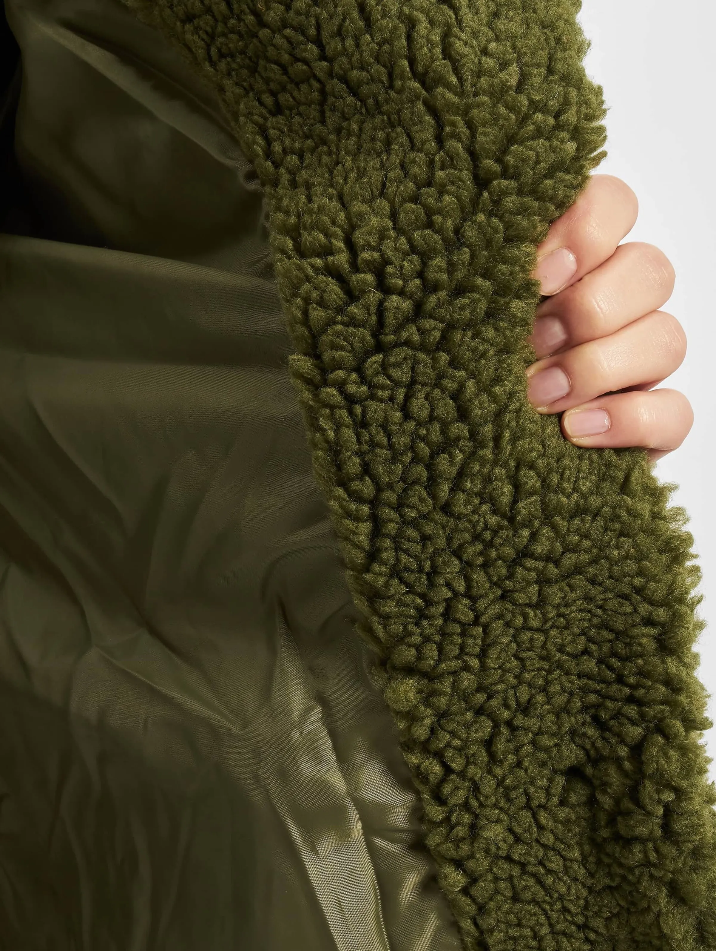 Ladies Oversized Sherpa