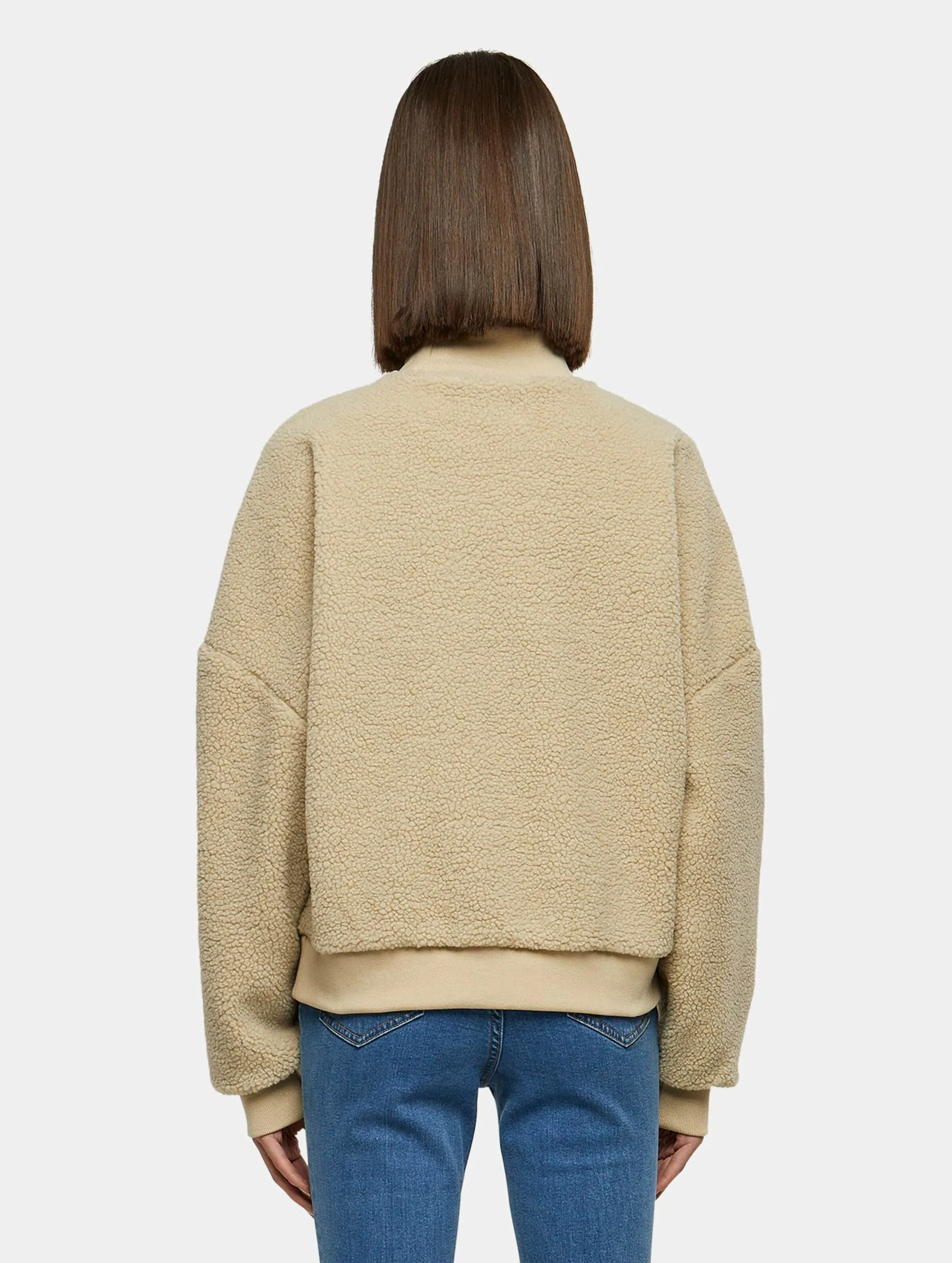 Ladies Sherpa Crewneck