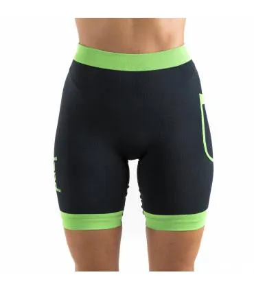 LAND NYENE Malla mujer color negro/verde