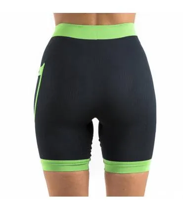 LAND NYENE Malla mujer color negro/verde