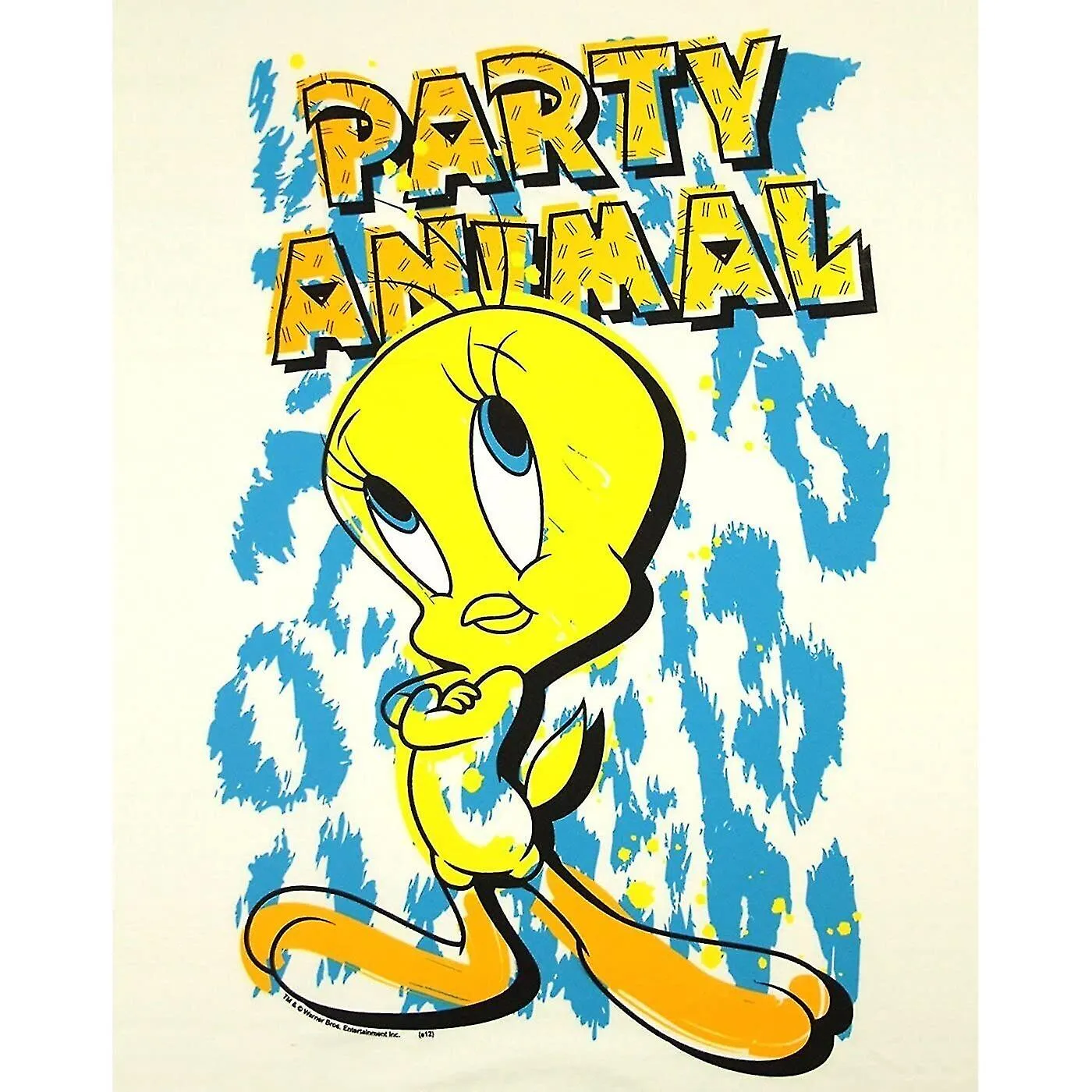 Looney Tunes Womens/Ladies Party Animal Tweety Pie Tunic