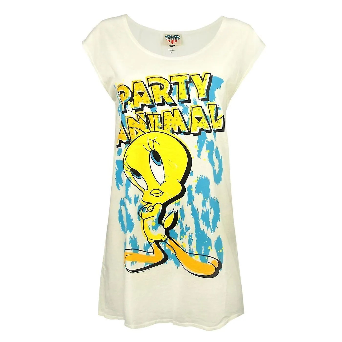 Looney Tunes Womens/Ladies Party Animal Tweety Pie Tunic