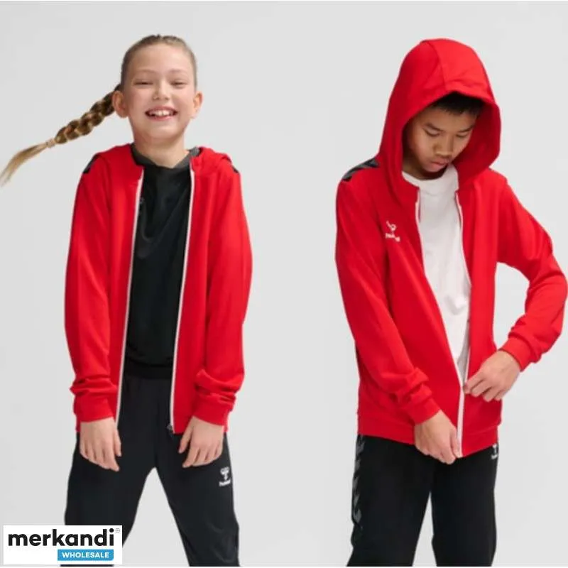 LOTE DE SUDADERAS HUMMEL INFANTILES AL POR MAYOR  DIVERSIDAD DE MODELOS Y COLORES
