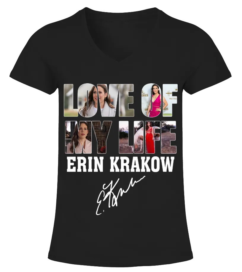 LOVE OF MY LIFE  ERIN KRAKOW CAMISETA CUELLO PICO MUJER
