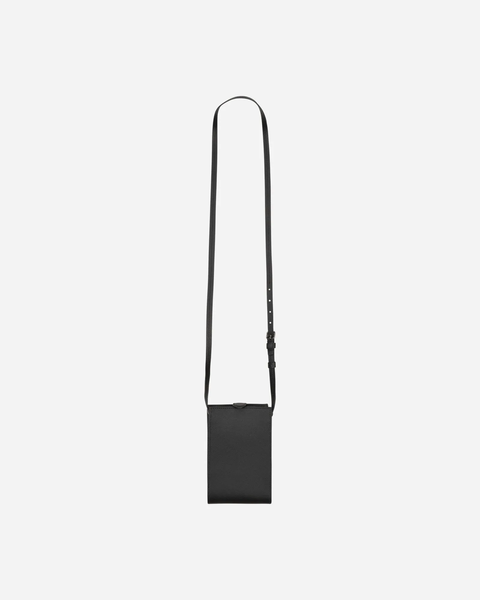 Marni Leather Phone Case Black