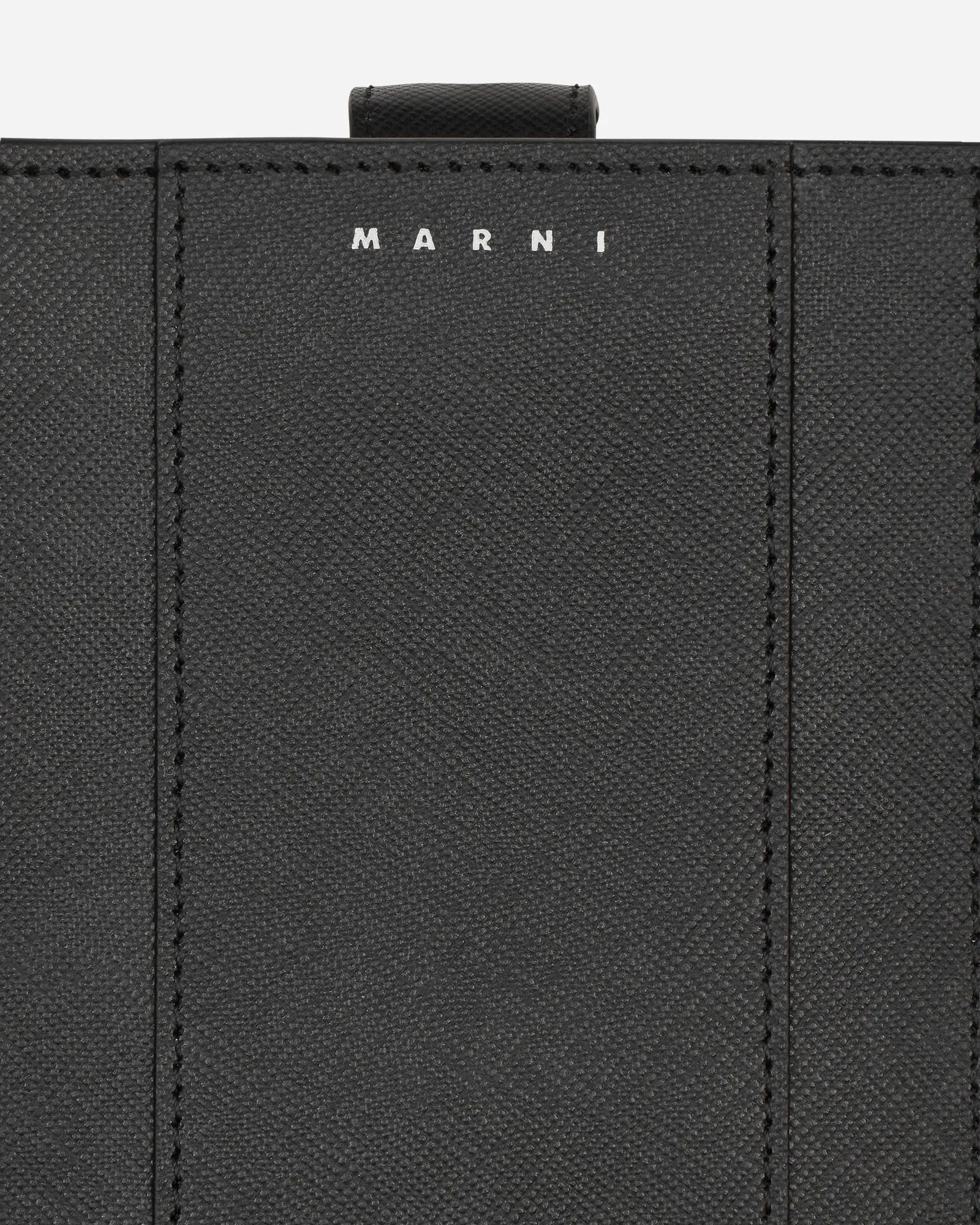 Marni Leather Phone Case Black