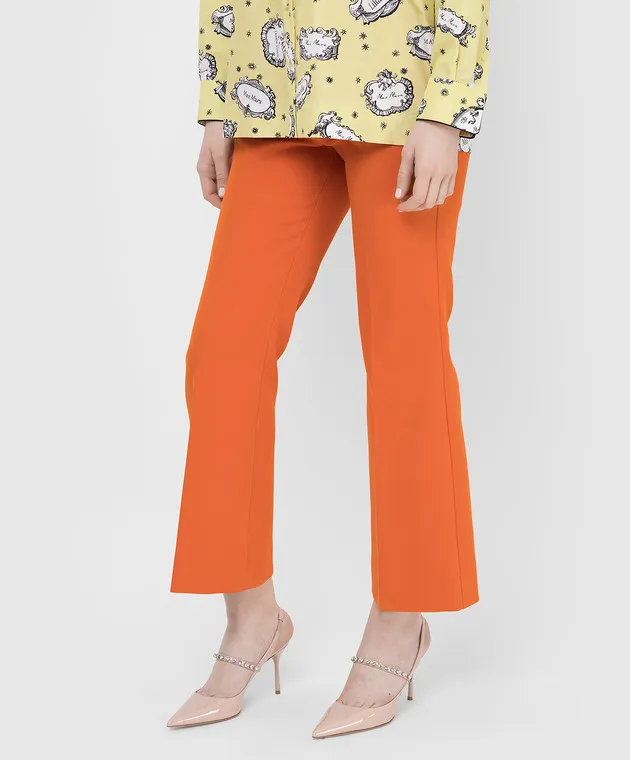 Max Mara Sportmax Orange Palmizi Pants