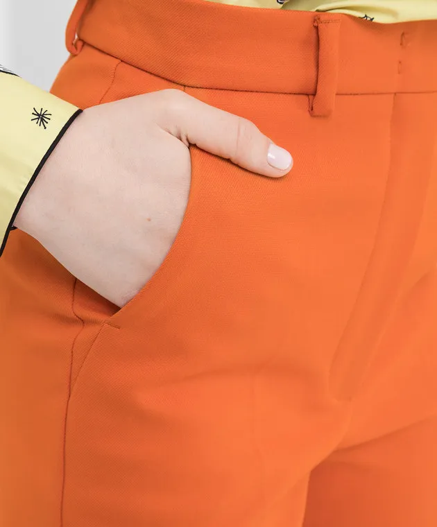 Max Mara Sportmax Orange Palmizi Pants