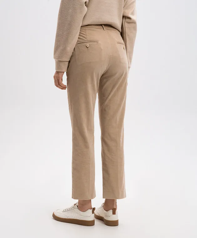 Max Mara Weekend Beige corduroy pants MARRUCA