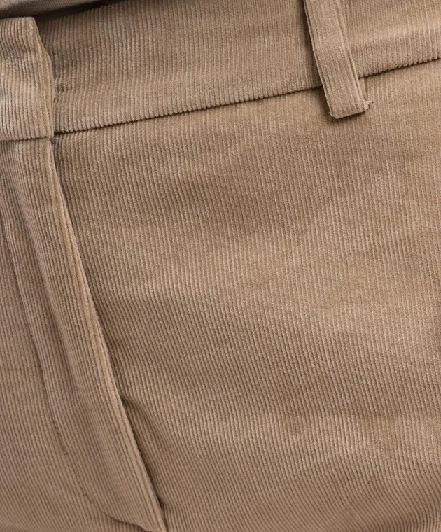 Max Mara Weekend Beige corduroy pants MARRUCA