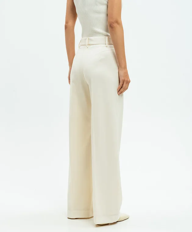 Max Mara Weekend Beige pants VERDUN made of wool