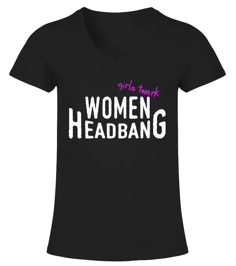 Metalhead Women Camiseta cuello pico Mujer