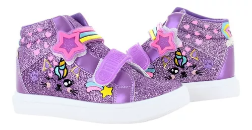 Miss Pink Tenis Urbano Lavanda Para Niña 80050