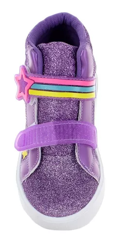 Miss Pink Tenis Urbano Lavanda Para Niña 80050