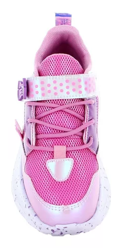 Miss Pink Tenis Urbano Rosa Y Lavanda Para Niña 80055