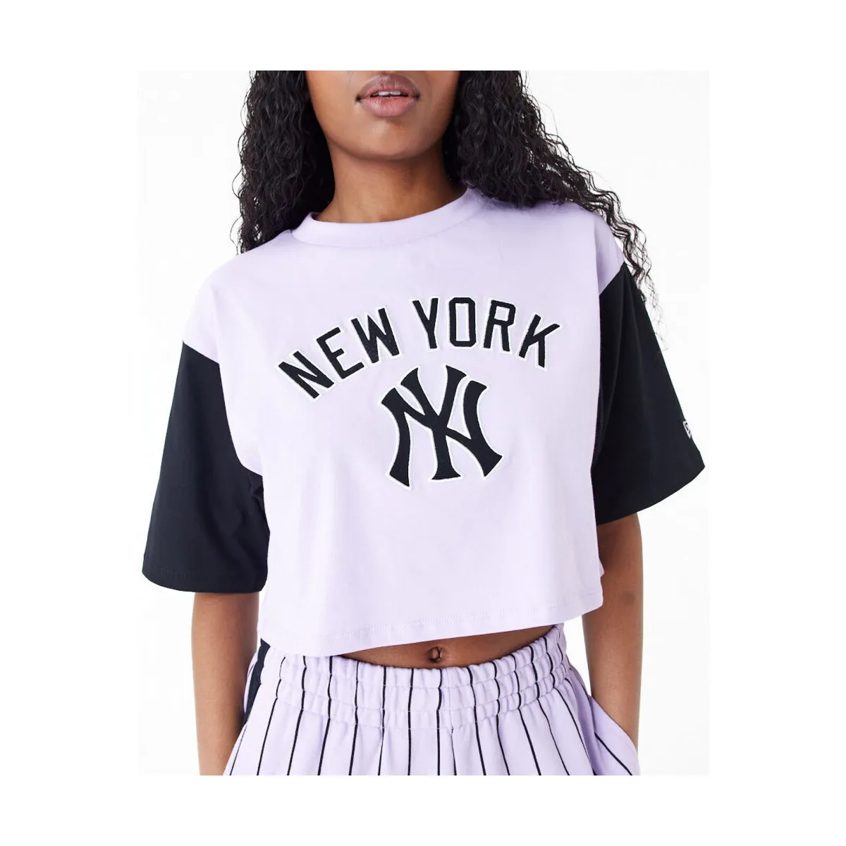 Mlb lifestyle crop tee neyyan