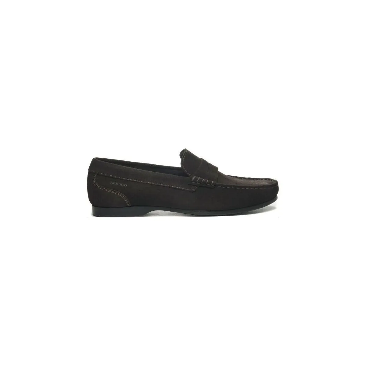 Mocasines Byron Suede Hombre Dark Brown