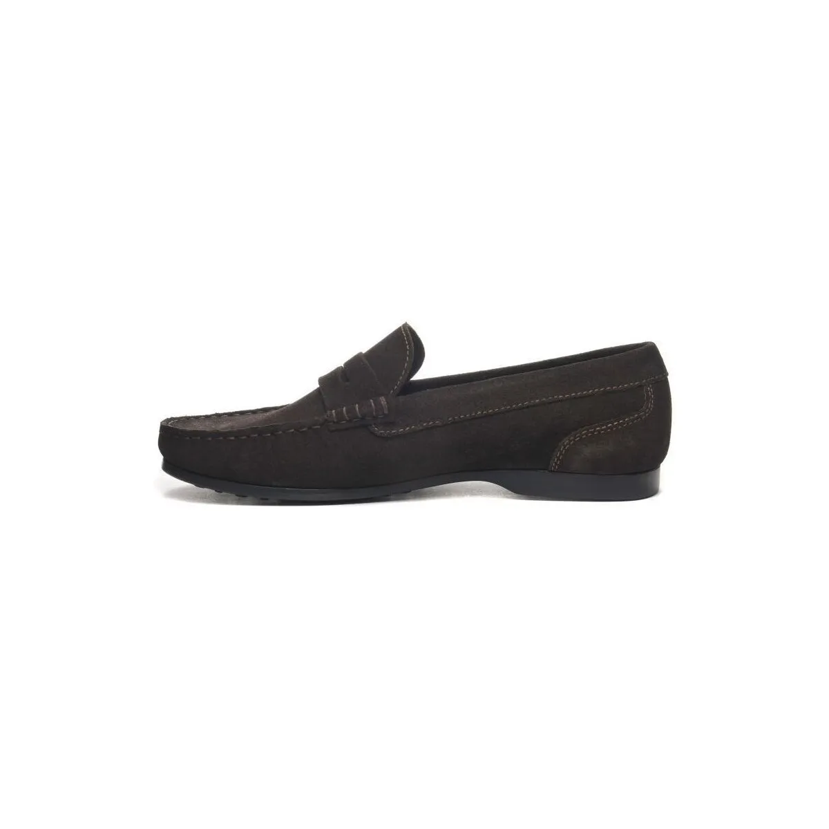 Mocasines Byron Suede Hombre Dark Brown