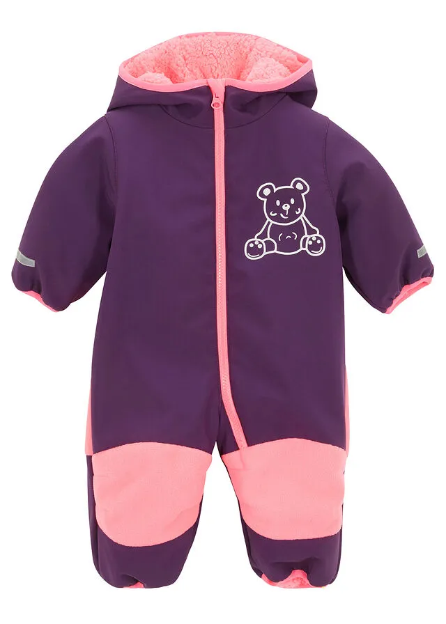 MONO LILA OSCUROROSA NEóN ESTAMPADO