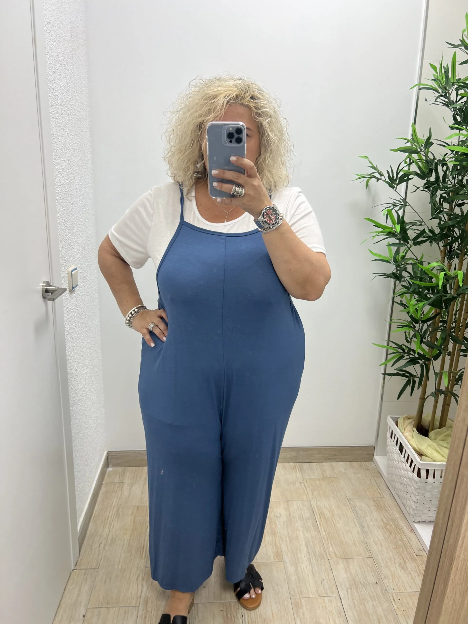 Mono Tirantes+ Camiseta Talla Grande