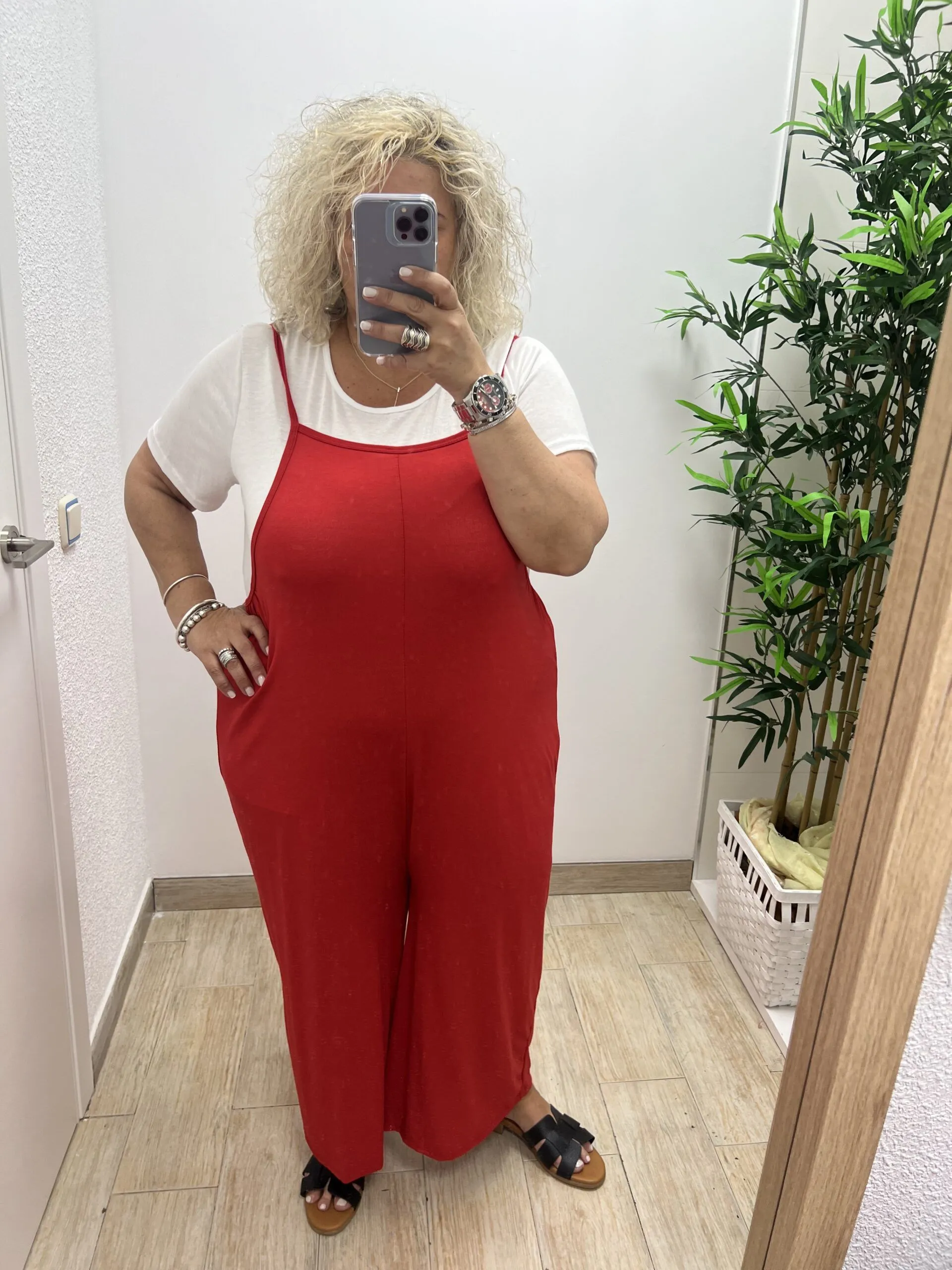 Mono Tirantes+ Camiseta Talla Grande