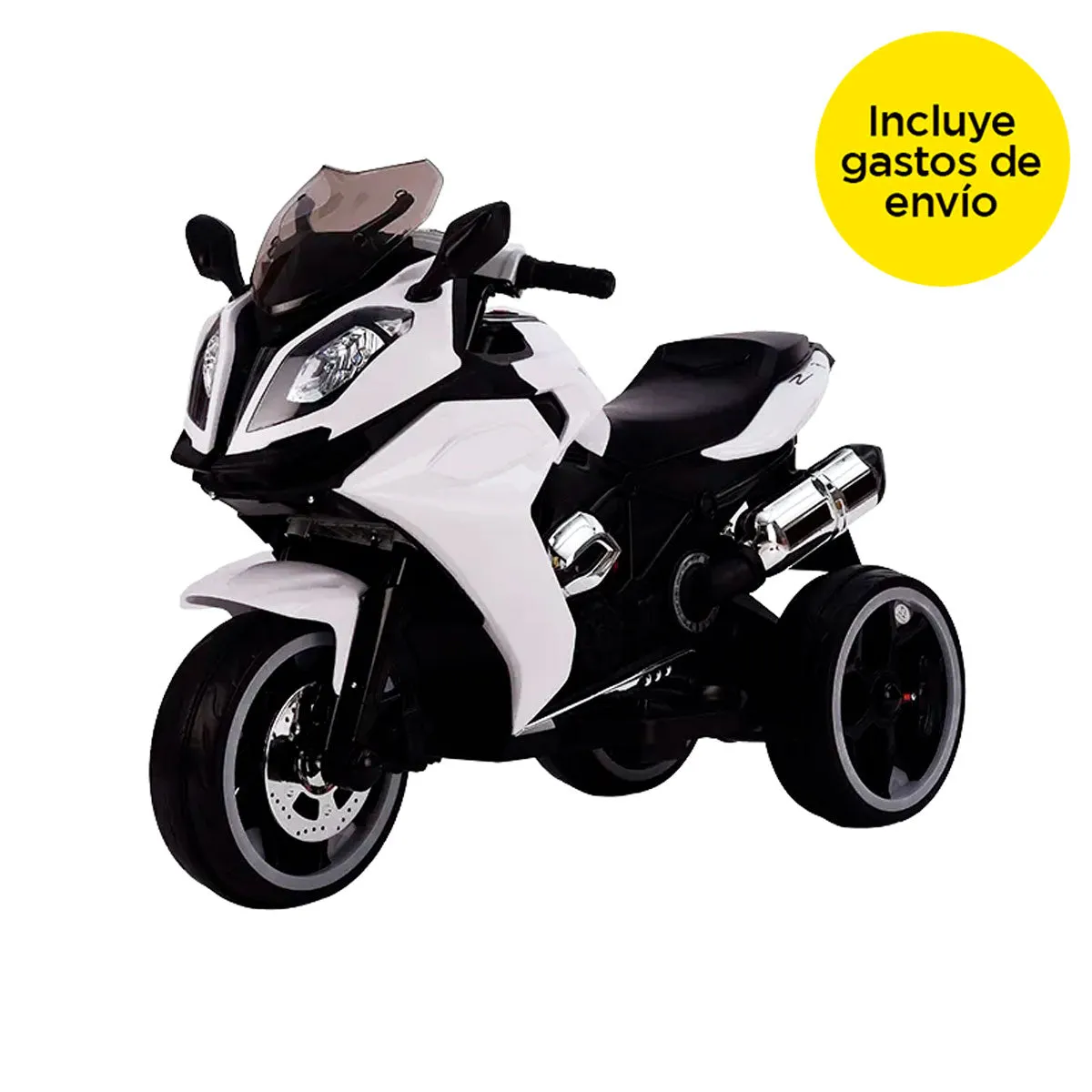 Motocicleta Eléctrica de Tres Ruedas para Nios