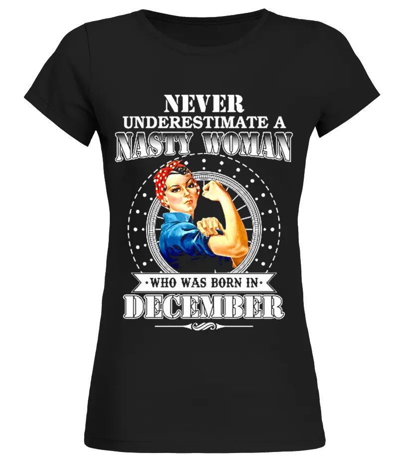 Nasty Women DECEMBER Camiseta cuello redondo Mujer