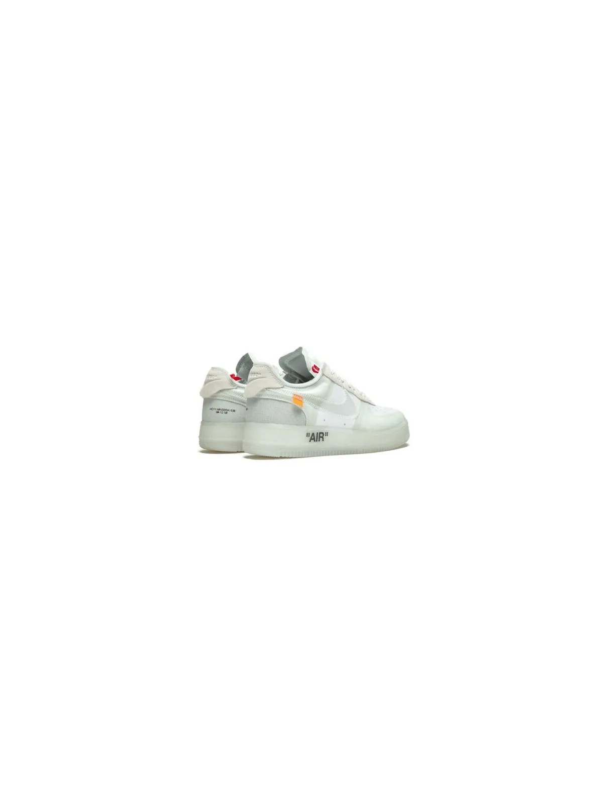 NIKE AIRFORCE OFF WHITE THE TEN