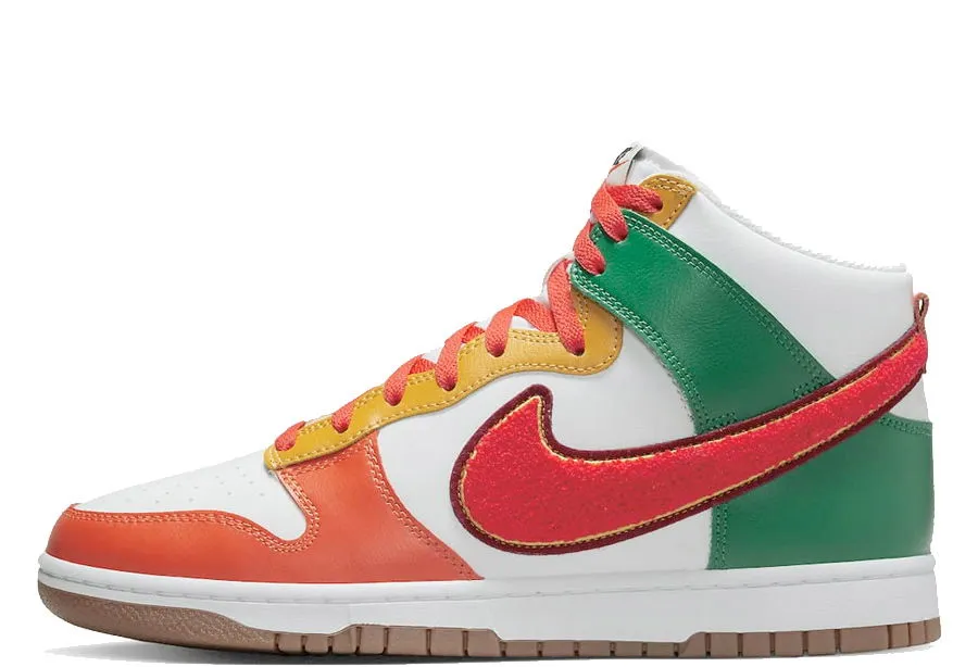 Nike Dunk High University "Chenille Swoosh"