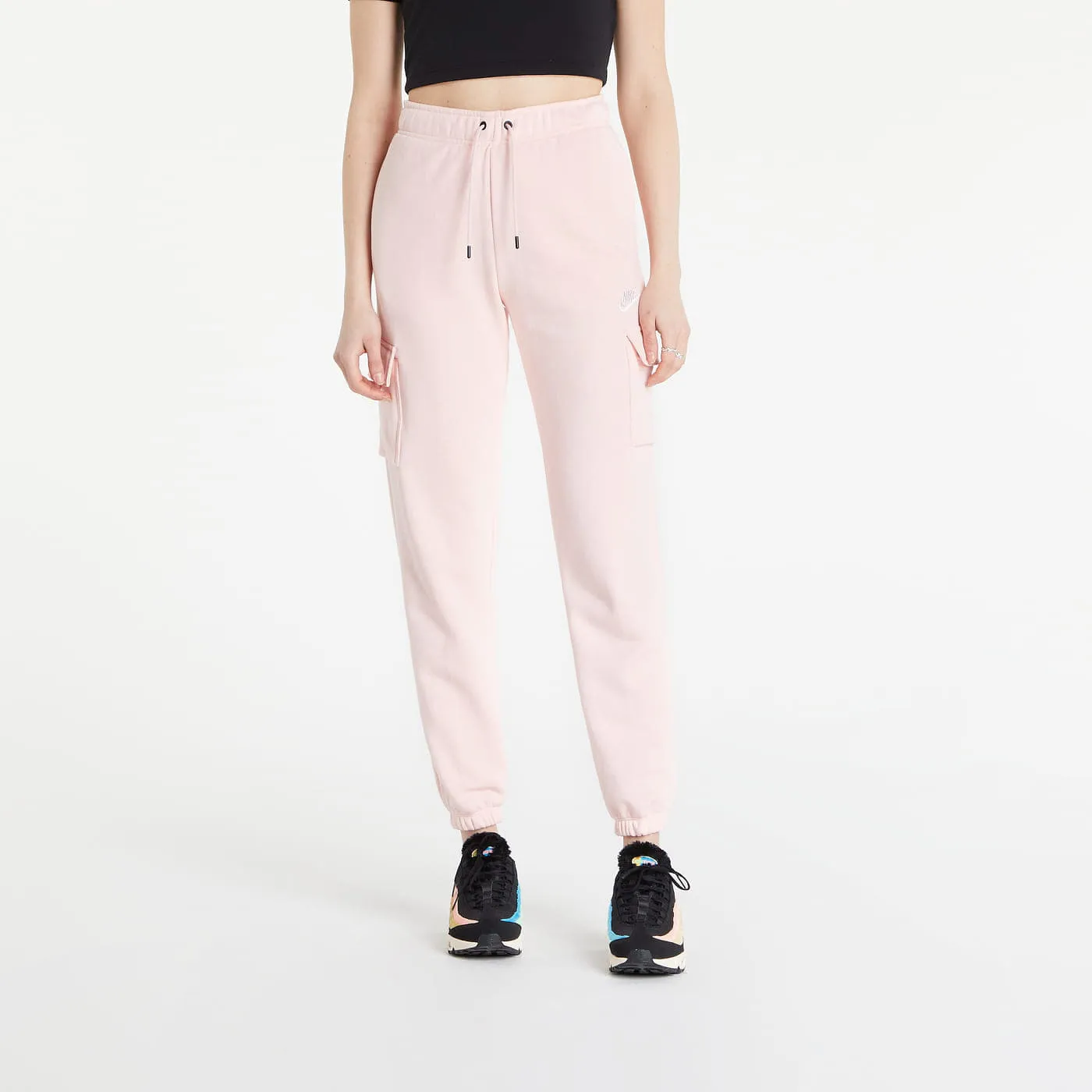 NIKE NSW ESSENTIAL FLEECE MIDRISE CARGO PANTS