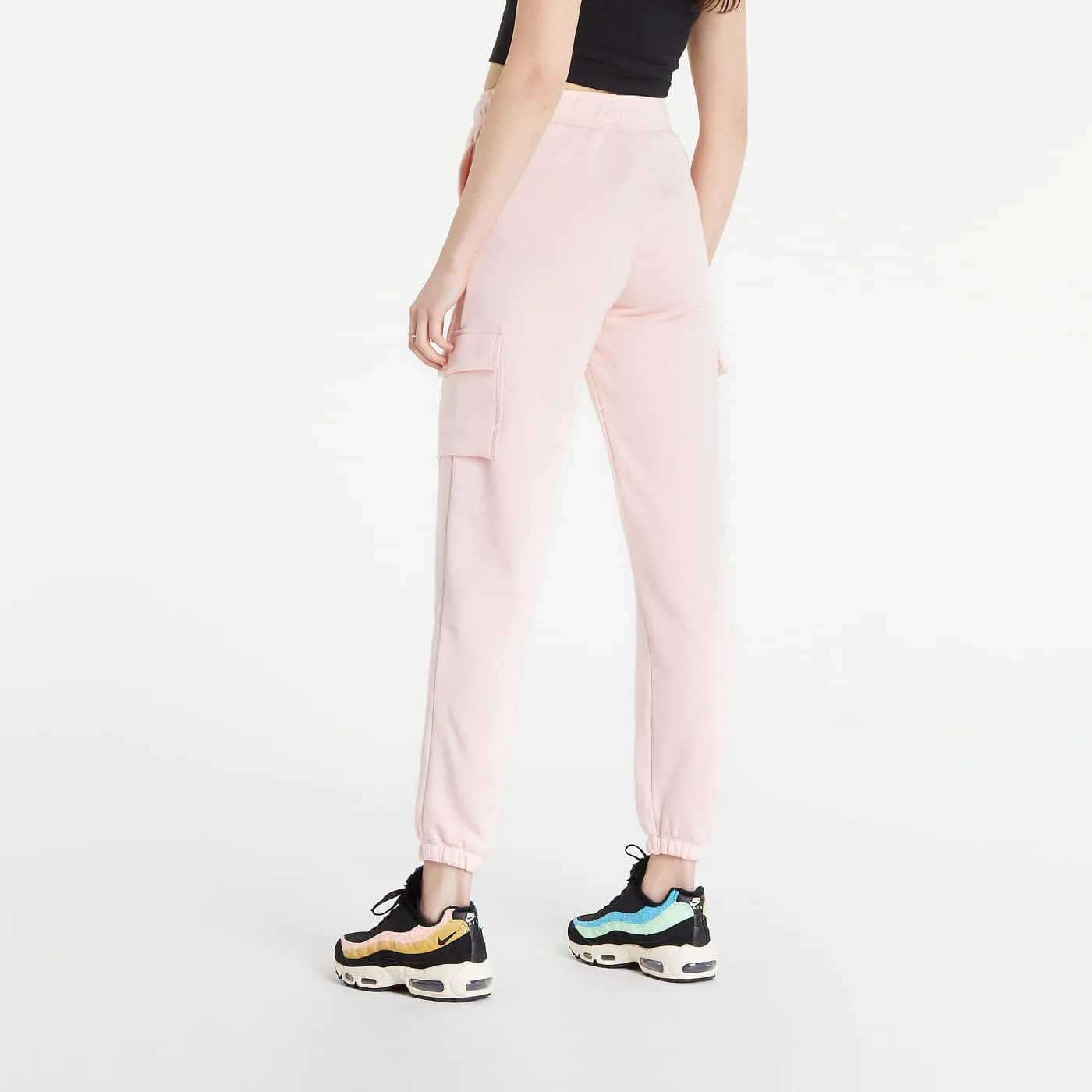 NIKE NSW ESSENTIAL FLEECE MIDRISE CARGO PANTS