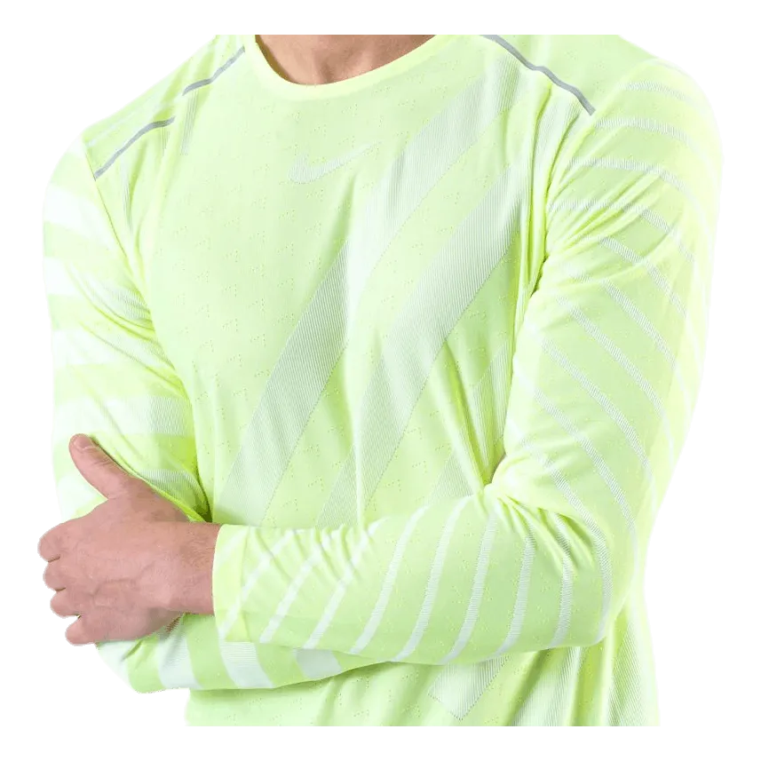 Nike Tech Knit Cool LS White/Green