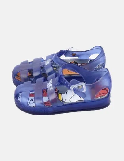 NoName Zapatilla de agua azul Patrulla canina