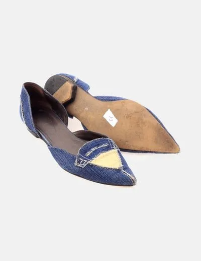 NoName Zapato azul denim