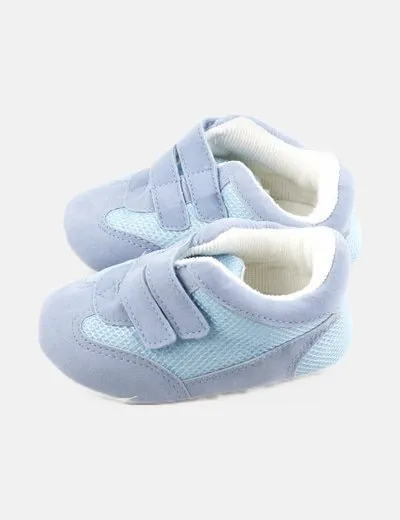 NoName Zapato azul tiras