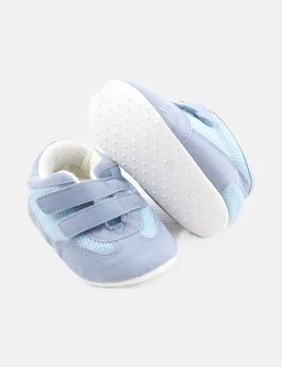 NoName Zapato azul tiras