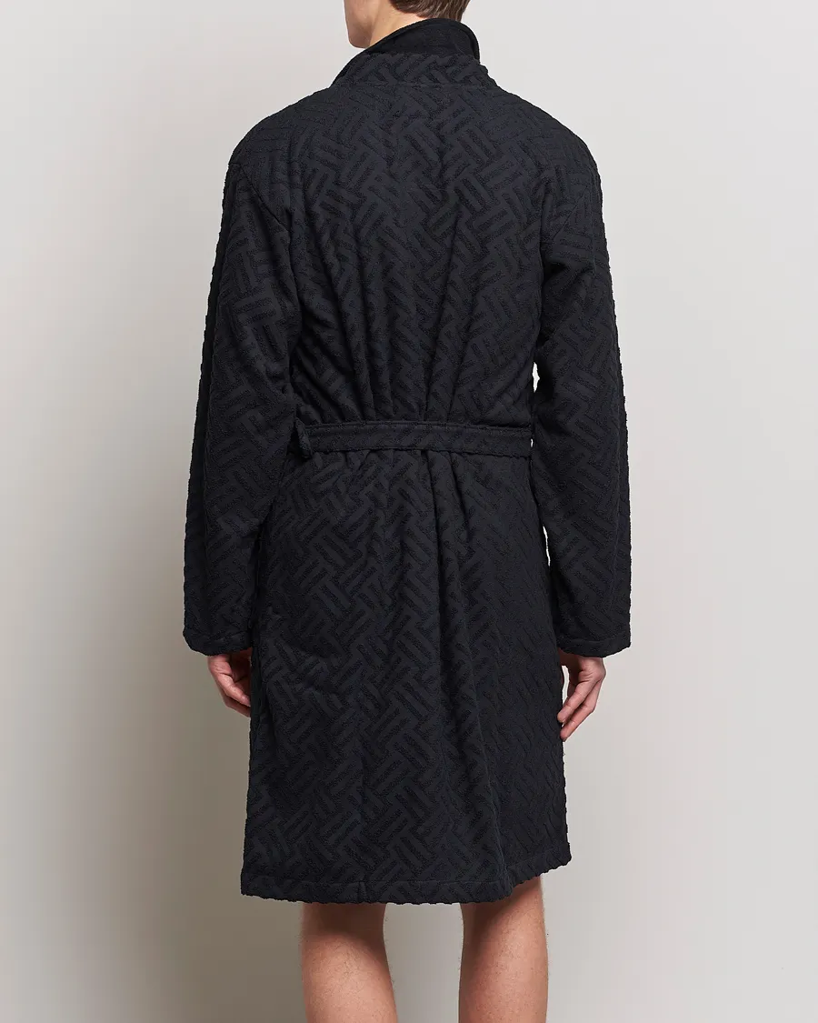 OAS Terry Robe Black Crossroad