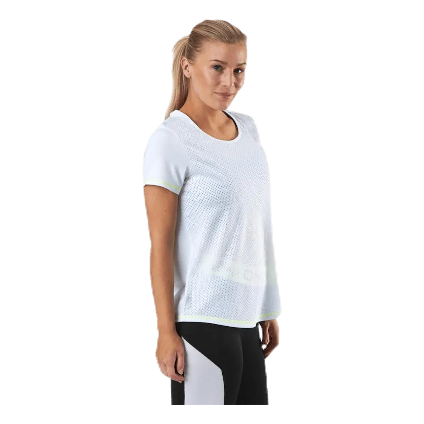 Only Play Alix Ss Training Tee White