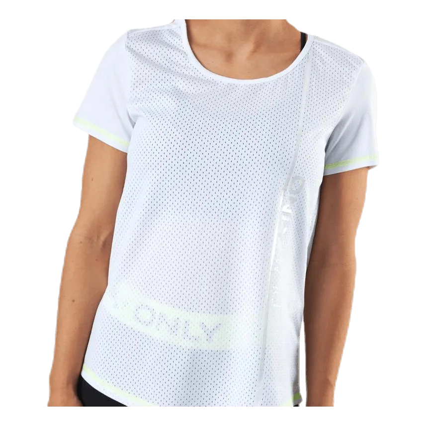 Only Play Alix Ss Training Tee White